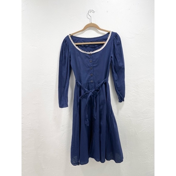 Gunne Sax Prairie Long Sleeve Dress - Picture 4 of 5